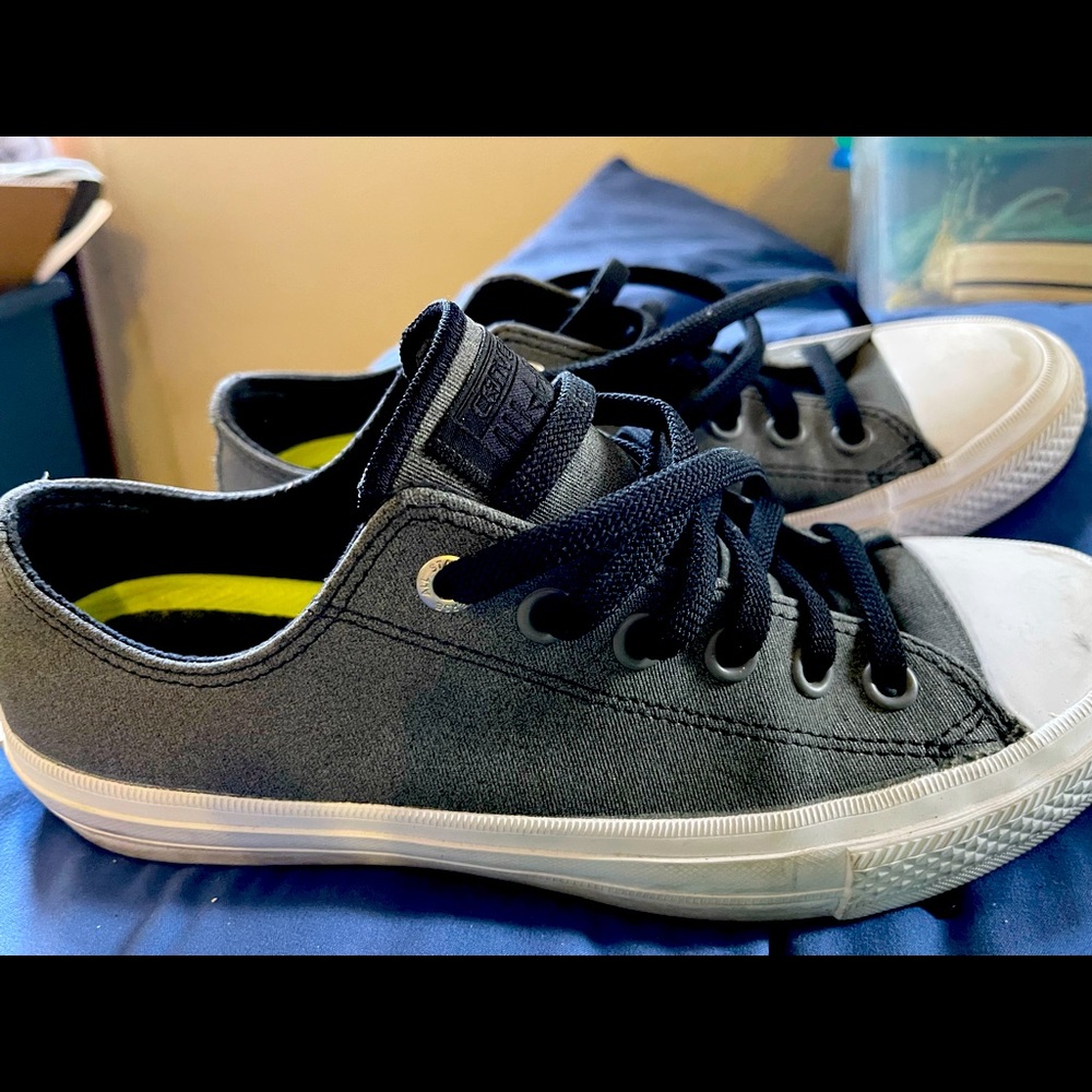 Converse all star 2 grey low tops